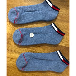 トミーヒルフィガー(TOMMY HILFIGER)の新品トミーヒルフィガーTOMMY HILFIGERメンズソックス3足セット310(ソックス)