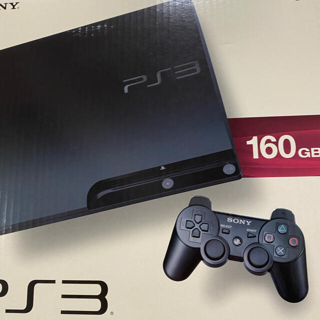 PlayStation3(プレイステーション3)のPS3 本体　160GB エンタメ/ホビーのゲームソフト/ゲーム機本体(家庭用ゲーム機本体)の商品写真