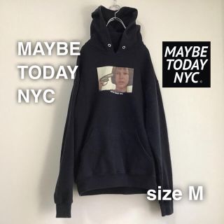 MAYBE TODAY NYC LEON マチルダ　レオン　パーカー　M 黒