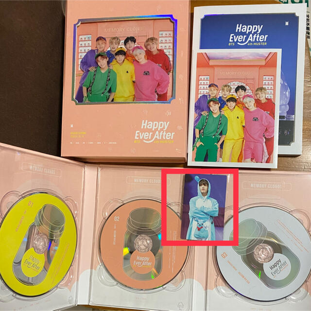 BTS 4th MUSTER ハピエバ 韓国盤 DVD トレカ JIN - CD BTS 4th MUSTER ハピエバ 韓国盤 DVD トレカ JIN - CD