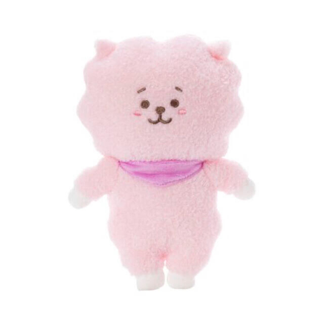 防弾少年団(BTS) - 【日本限定】ピンクカラー ぬいぐるみ RJ★BT21 BTS の通販 by fuwaちゃん's shop｜ボウダン