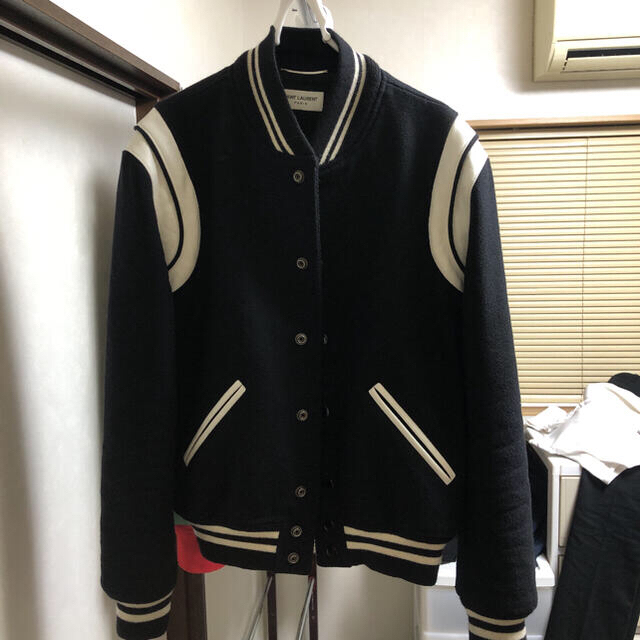 安い超激得】 Saint Laurent - サンローラン テディジャケット 48の