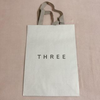 スリー(THREE)のTHREE 紙袋 ショッパー ショップ袋 スリー(ショップ袋)