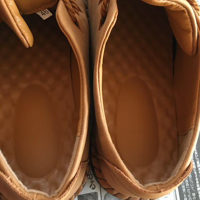 メンズ　靴　シューズ　ベージュ　大きいサイズ　海外製 メンズの靴/シューズ(スニーカー)の商品写真