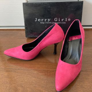 【未使用】ハイヒール9cm  スェード　jerry girl(ハイヒール/パンプス)