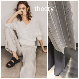 セオリー(theory)のtheory☆ウォッシャブル パンツ(クロップドパンツ)