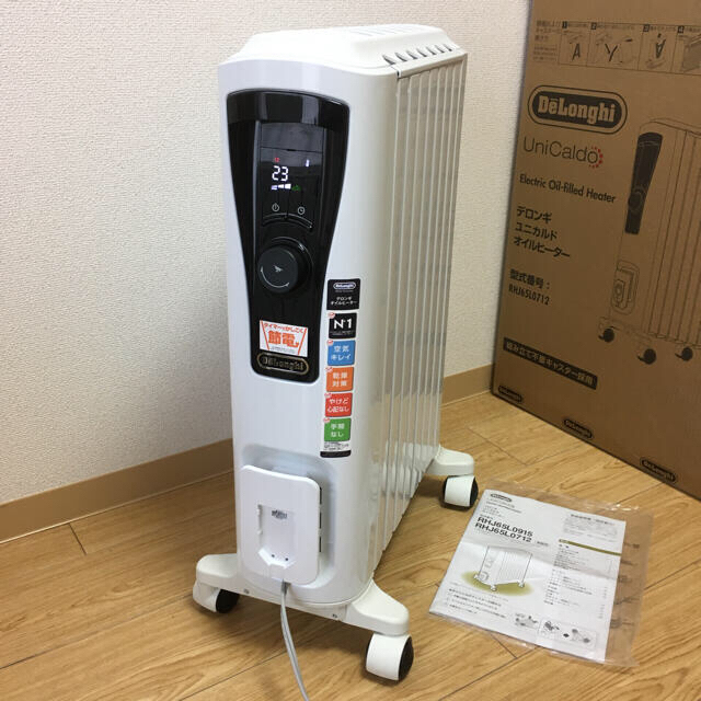 美品 RHJ65L0712 デロンギ オイルヒーター8〜10畳用 保証あり