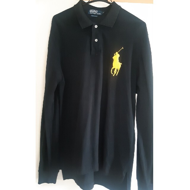 POLO RALPH LAUREN(ポロラルフローレン)のポロラルフローレン ポロシャツ　長袖　XL  カスタムフィット メンズのトップス(ポロシャツ)の商品写真