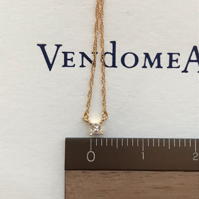 Vendome Aoyama(ヴァンドームアオヤマ)の美品★ヴァンドーム青山　キャトルネックレス★K18 YG レディースのアクセサリー(ネックレス)の商品写真