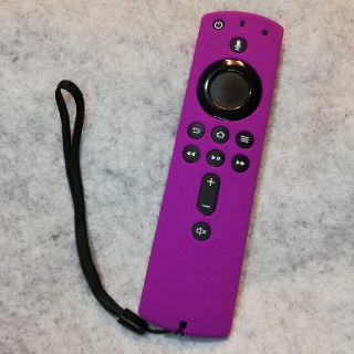 Amazon FireTV Stick リモコンカバー(紫B)(その他)