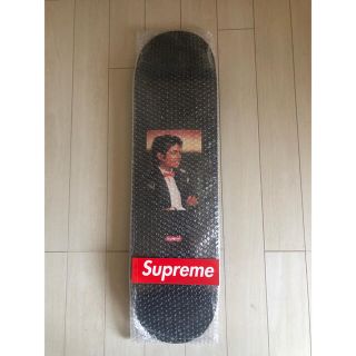 シュプリーム(Supreme)のsupreme マイケルジャクソン　デッキ　ブラック　黒(スケートボード)