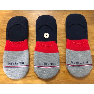 トミーヒルフィガー(TOMMY HILFIGER)の新品トミーヒルフィガーTOMMY HILFIGERメンズソックス3足セット118(ソックス)