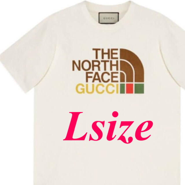 上品なスタイル NORTH THE × GUCCI - Gucci FACE Lサイズ Tシャツ 希少