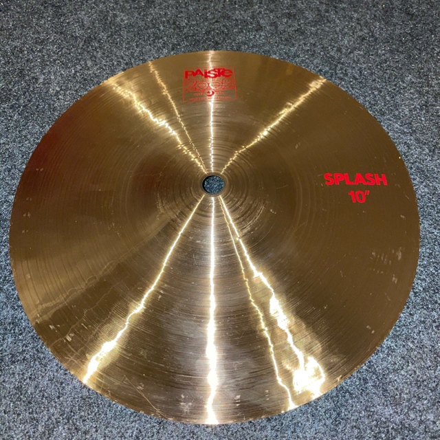 パイステ　スプラッシュ　シンバル　paiste