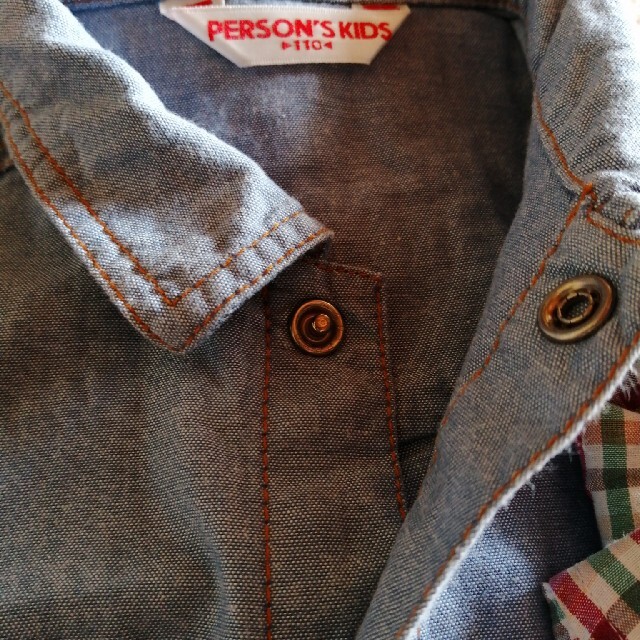 PERSON'S KIDS(パーソンズキッズ)のPERSON’S KIDS シャツ2枚セット　110 キッズ/ベビー/マタニティのキッズ服男の子用(90cm~)(Tシャツ/カットソー)の商品写真