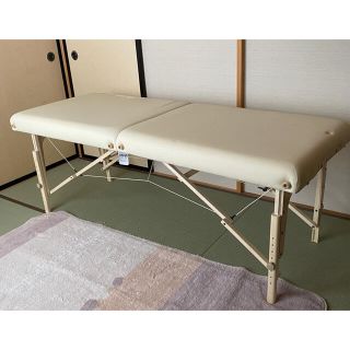 【専用】フォンタナ マッサージベッド リビエラ28 エステベッド　折りたたみ(簡易ベッド/折りたたみベッド)