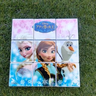 アナトユキノジョオウ(アナと雪の女王)のｱﾅと雪の女王 ｷｭｰﾌﾞﾊﾟｽﾞﾙ(知育玩具)