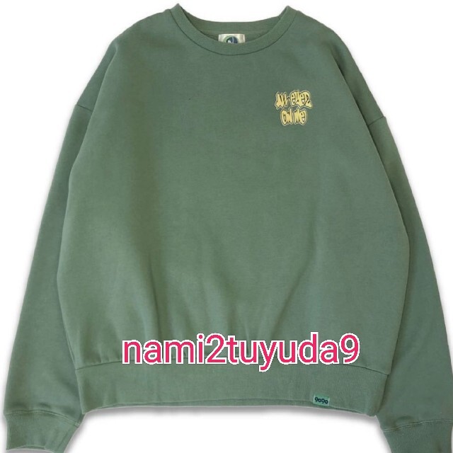 新品 over × 9090 × Hime Skater Girl Sweat