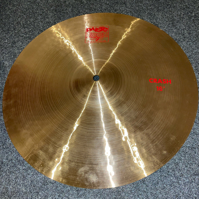 シンバル　paiste　クラッシュ　パイステ　シンバル