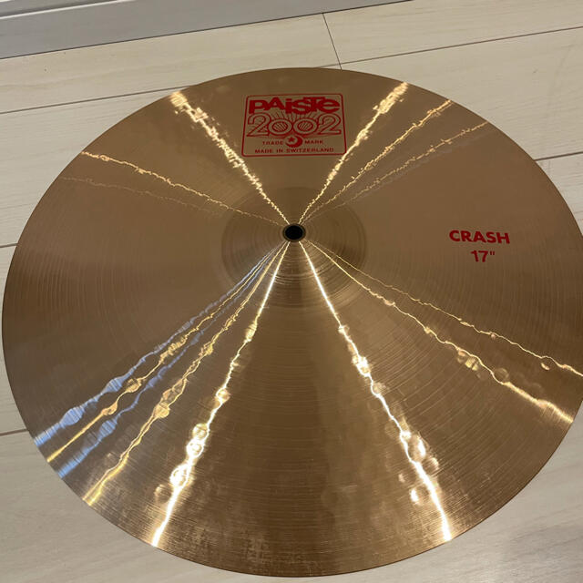 シンバル　paiste　クラッシュ　パイステ　シンバル