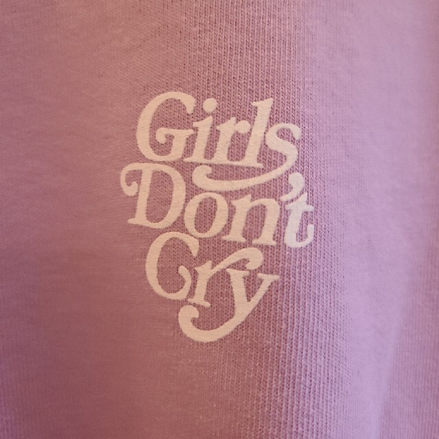 Supreme(シュプリーム)のgirls don't cry ロンT　L　パープル　verdy  伊勢丹 メンズのトップス(Tシャツ/カットソー(七分/長袖))の商品写真