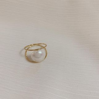 パールリング Big perl ring(リング(指輪))