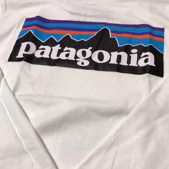 patagonia(パタゴニア)のパタゴニア　patagonia　ロンt ホワイト メンズのトップス(Tシャツ/カットソー(七分/長袖))の商品写真