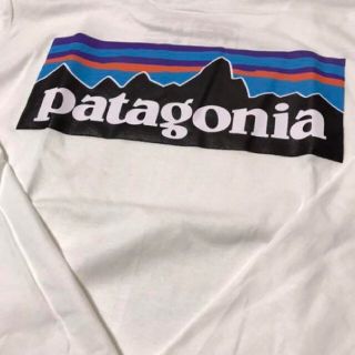 パタゴニア(patagonia)のパタゴニア　patagonia　ロンt ホワイト(Tシャツ/カットソー(七分/長袖))