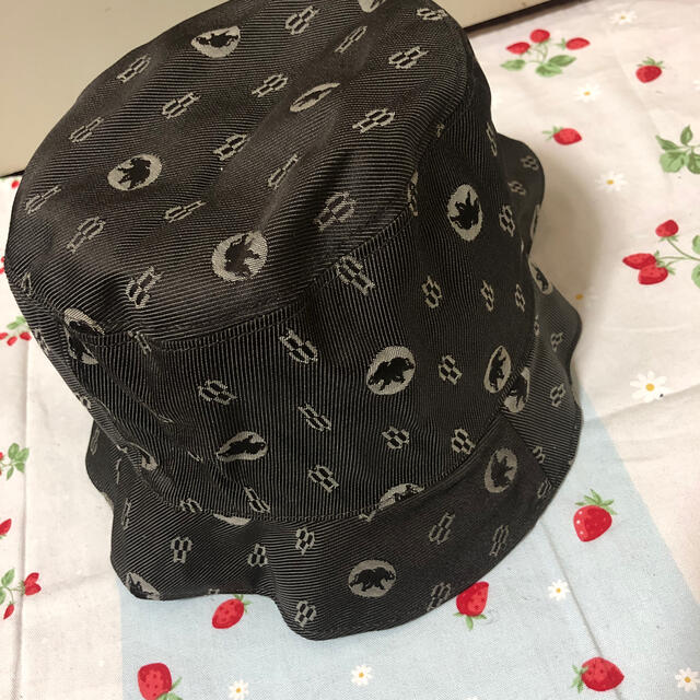 HUNTING WORLD(ハンティングワールド)の美品ハンティングワールド　リバーシブル帽子ハット　マーク　グレー　ユニセックス　 メンズの帽子(ハット)の商品写真