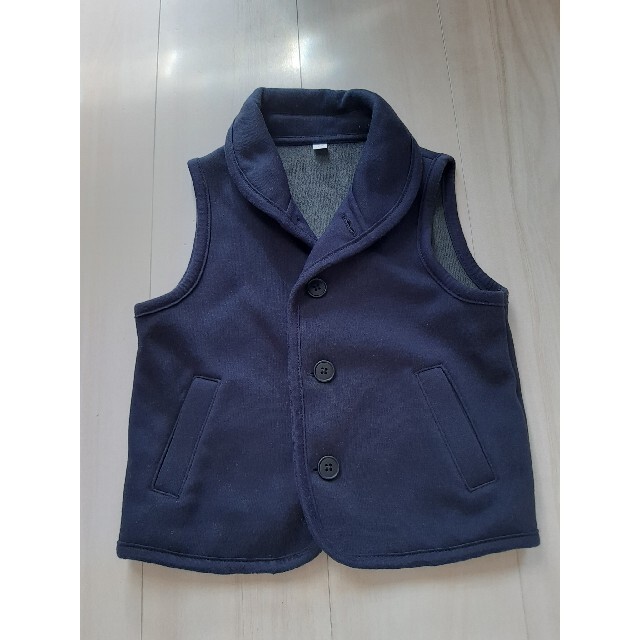 MUJI (無印良品)(ムジルシリョウヒン)のMUJIベスト キッズ/ベビー/マタニティのキッズ服男の子用(90cm~)(その他)の商品写真