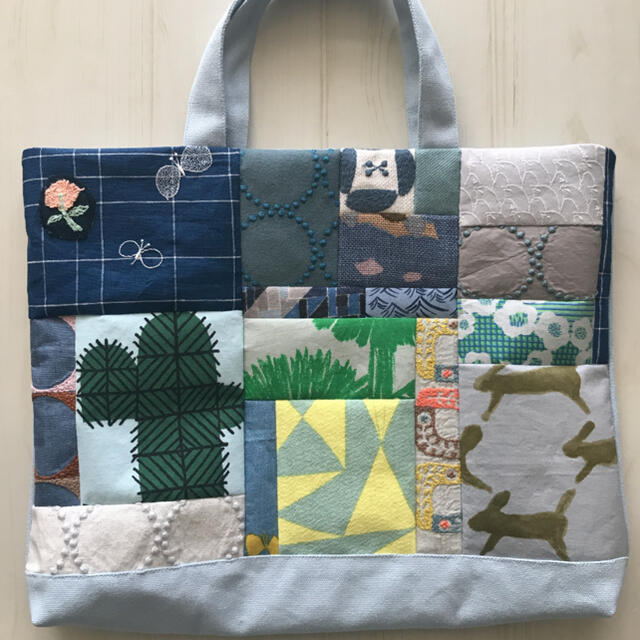 mina perhonen(ミナペルホネン)のhandmade  mina perhonen レッスンバッグ&シューズバッグ ハンドメイドのキッズ/ベビー(バッグ/レッスンバッグ)の商品写真