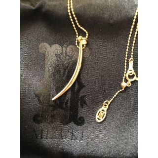 MIZUKI ミズキ K18K14ムーンネックレス MIZUKI ミズキ K18K14ムーンネックレス