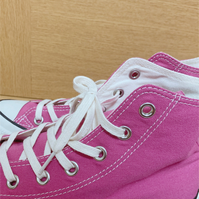 CONVERSE(コンバース)の今季完売converseピンク レディースの靴/シューズ(スニーカー)の商品写真