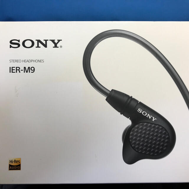 SONY(ソニー)のSONY IER-M9 スマホ/家電/カメラのオーディオ機器(ヘッドフォン/イヤフォン)の商品写真