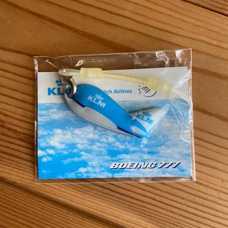 デルタ(DELTA)の非売品　KLMオランダ航空　ストラップ　クリーナー(ノベルティグッズ)