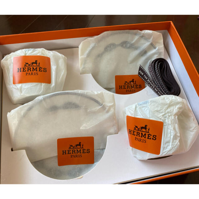 ☆新品☆ HERMES エルメス シェーヌダンクル カップ&ソーサー 2客