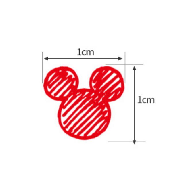 Disney 新品 正規品 ミッキー シルエット綿100 30cmの通販 By スピカママ8514 S Shop ディズニーならラクマ