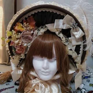 アンジェリックプリティー(Angelic Pretty)の【最終】2/17終了　トリプルフォーチュンのボンネット(ハット)