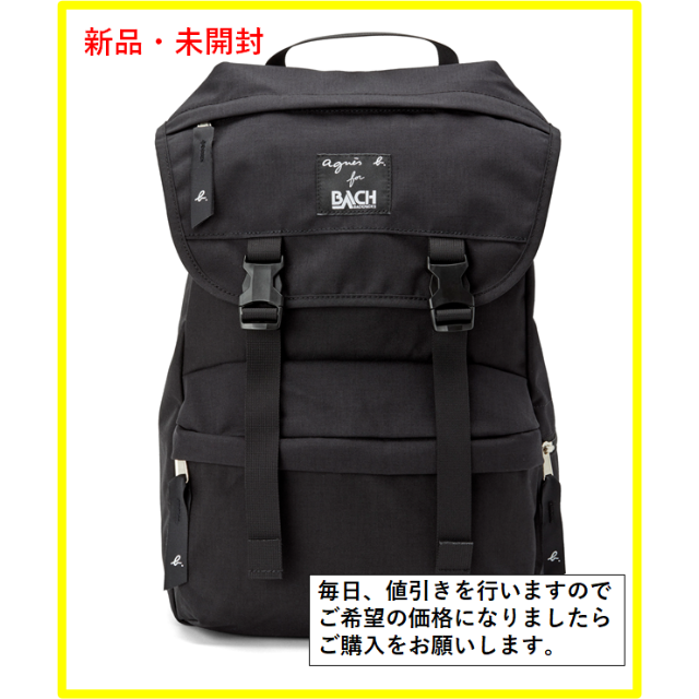 新品】agnes b. × BACH バックパック アニエスベー リュック 厳選