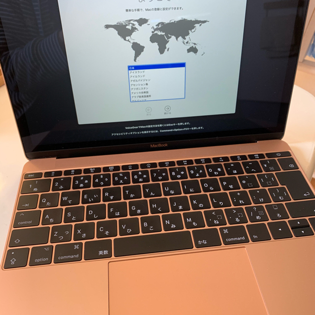 12インチ MacBook Retina 2017モデル ゴールド 3