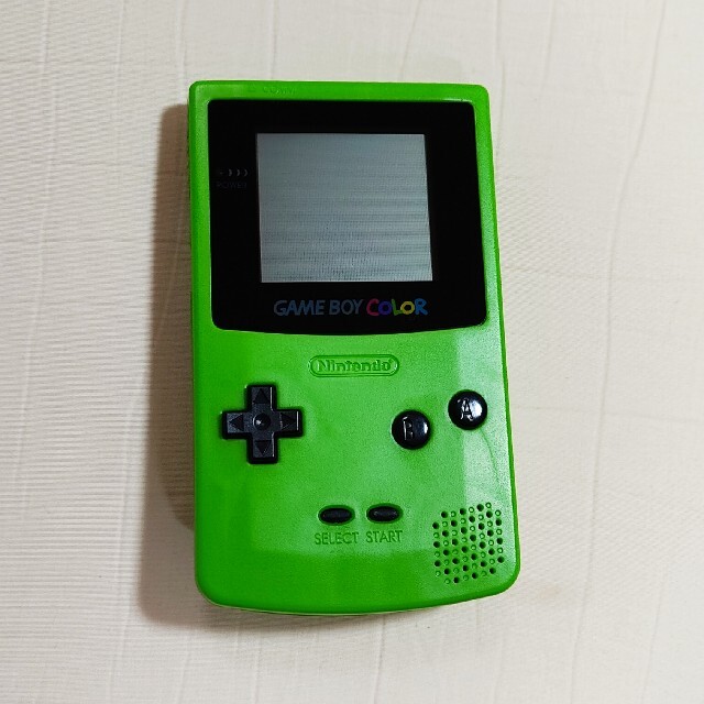 ゲームボーイカラー 本体 ライトグリーン GBC キウイカラー 黄緑