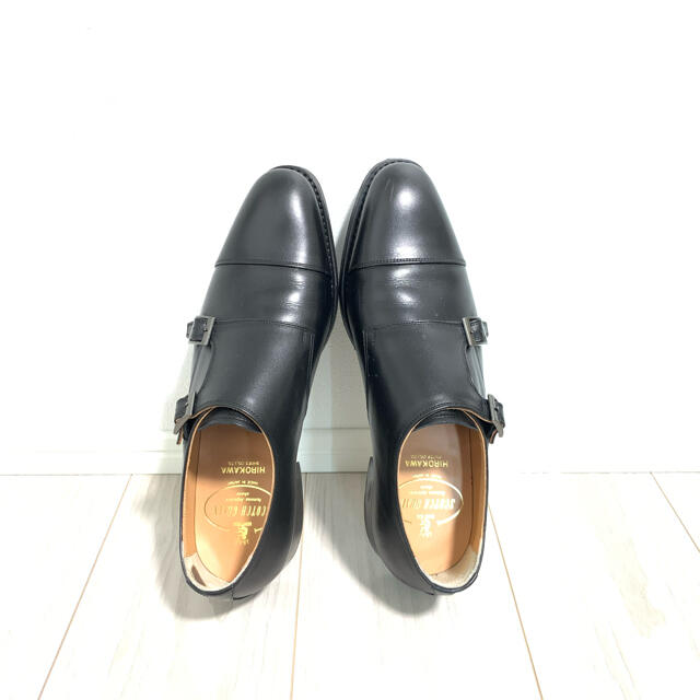スコッチグレイン  黒　25.0㎝靴/シューズ