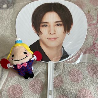 ヘイセイジャンプ(Hey! Say! JUMP)の山田涼介　台湾　団扇　9ぷぅ(アイドルグッズ)