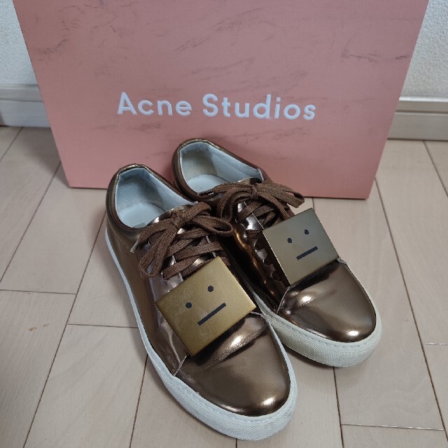 アクネ Acne studios Adriana Metallic スニーカー靴/シューズ