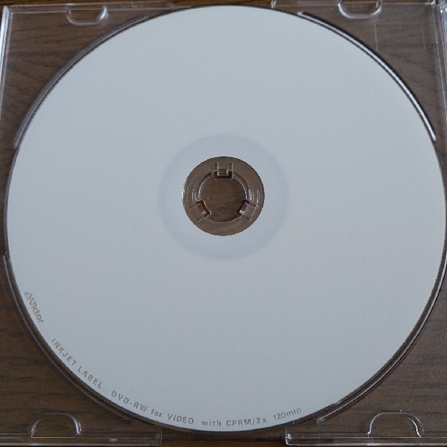 Victor(ビクター)のVictor DVD-RW 8枚 繰り返し録画用 120分 エンタメ/ホビーのDVD/ブルーレイ(その他)の商品写真