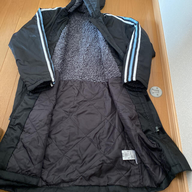 adidas(アディダス)のadidas アディダス　ベンチコート　140 キッズ/ベビー/マタニティのキッズ服男の子用(90cm~)(コート)の商品写真