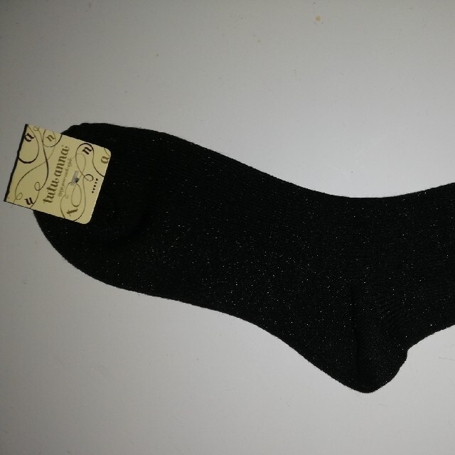 tutuanna(チュチュアンナ)のソックス 靴下 ブラック 22~25cm チュチュアンナ tutuanna レディースのレッグウェア(ソックス)の商品写真