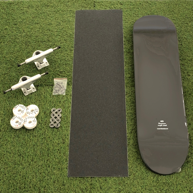color skateboard　コンプリートセット　7.75インチ　BLACK
