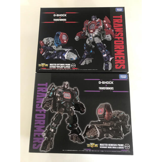 CASIO G-SHOCK × TRANSFORMERS セット