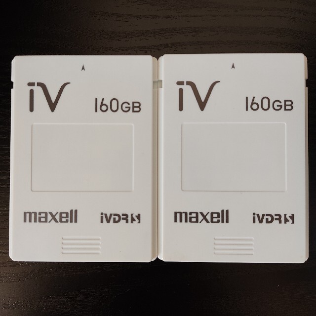 【maxell】iVDR-S 160GB(2個セット)